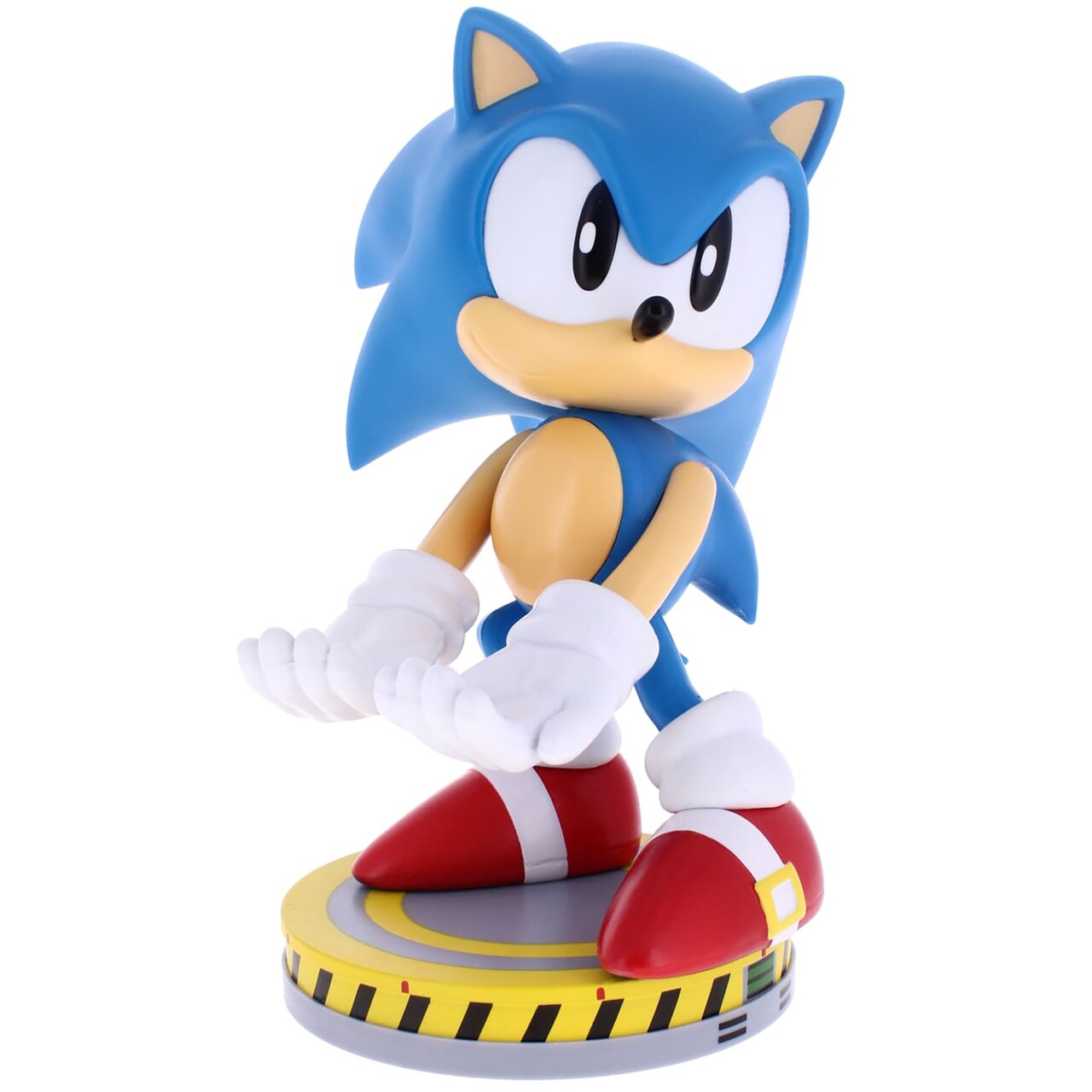 Exquisite Gaming: Sliding Sonic Phone Stand & Controller Holder - Sonic The Hedgehog - Officially Licenced Figure, Cable Guys